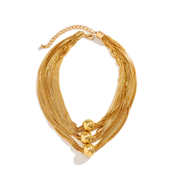 Accesorio Collar Trilogía Dorada